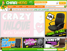 Tablet Screenshot of chairhero.com